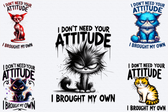 Download Sarcastic Cat Bundle Png, Grumpy Cat DTF - Cat bundle Collection