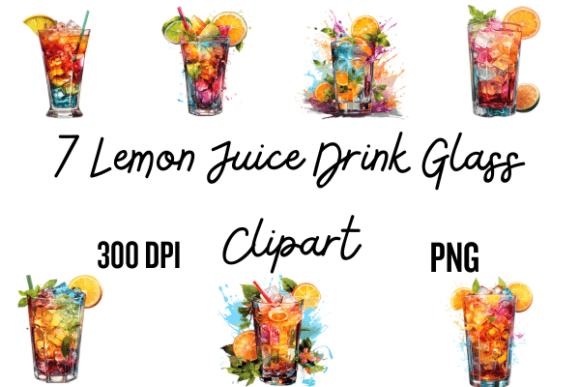 Download Lemon Juice Drink Glass Clipart - Drink Collection