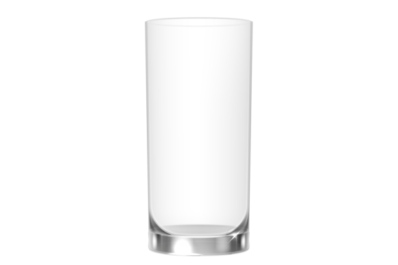Download Empty Drink Glass Realistic Shiny Transp - Drink Collection