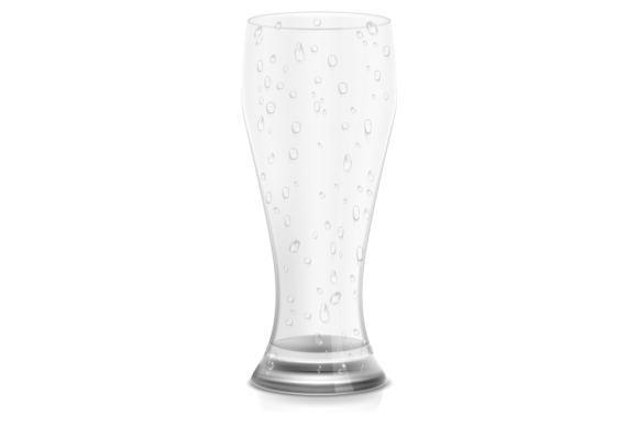 Download Cold Drink Glass with Water Drops. Reali - Drink Collection