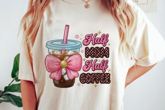 Download Half Mom Half Coffee Iced Drink Png - Drink Collection
