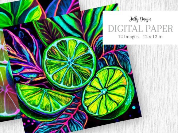 Download Colorful Neon Juicy Limes Images - Premium Resources
