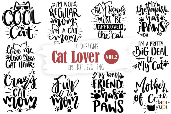 Download Funny Cat Bundle, Cat Lover Bundle - Premium Resources