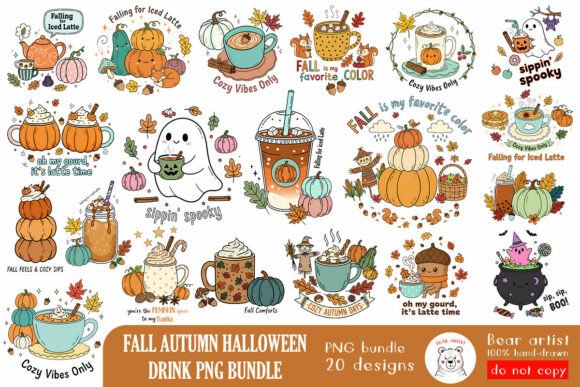 Download Fall Autumn Halloween Drink PNG - Drink Collection