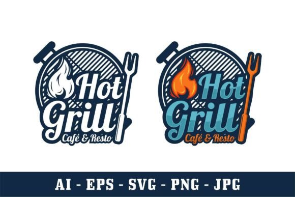 Download Hot Grill Cafe and Resto Premium Design - Premium design Collection