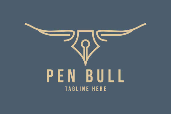Download Pen Bull Logo Symbol Premium Design - Premium design Collection
