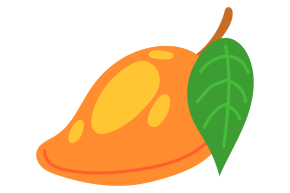 Download Mango Color Icon. Tropical Exotic Juicy - Juicy Collection