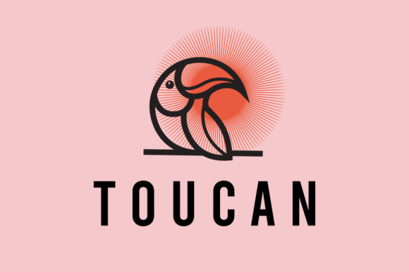 Download Toucan Bird Minimalist Premium Design - Premium design Collection
