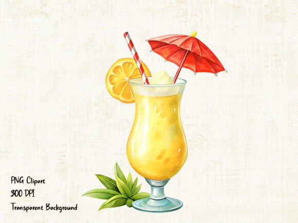 Download Tropical Summer Drink PNG Clipart - Drink Collection