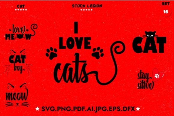 Download 16 Cat Bundle - Cat bundle Collection