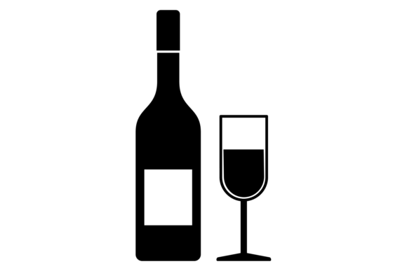 Download Wine Icon. Drink Glass and Alcohol Bever - Drink Collection
