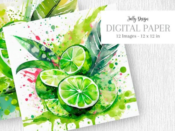 Download Colorful Juicy Limes Paint Splashes Pics - Juicy Collection